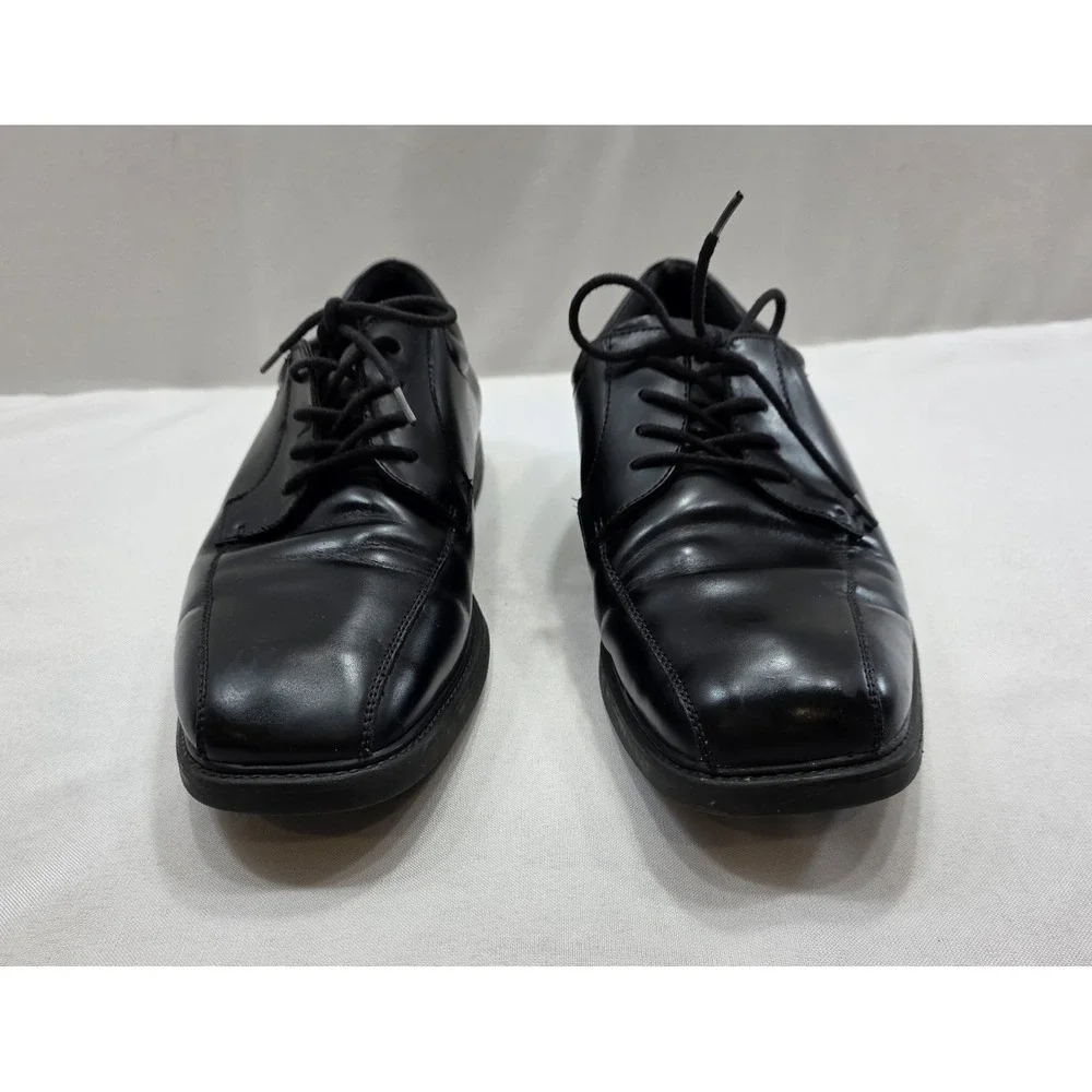 Nunn Bush 81161-001 Men's Black Comfort Gel Lace Up Dress Shoes.‎ Size 12M